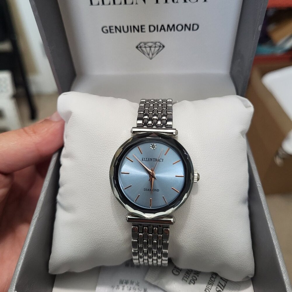 Ellen Tracy Genuine Diamond - Watch - Picture 1 of 5